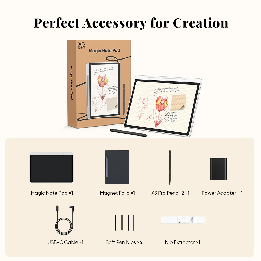 XP-Pen Magic Note Pad 本体 Magic Note Pad 本物の紙のような感覚で読む・書く・描く【XPPen