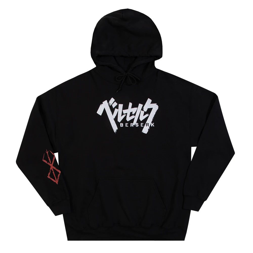 Berserk Guts Printed Hoodie Japanese Anime Graphic Sweatshirt for Men Sportswear Cosplay Clothes Autumn/Winter Pullovers Unisex