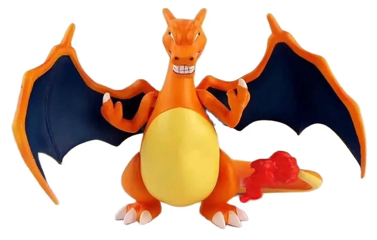 Kawaii Аниме Покемон чармандер Чаризард дракофэ ПВХ экшн-фигурка игрушечная Статуя Коллекционная модель детские игрушки куклы подарки 8 см