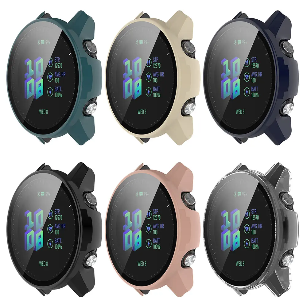 Protective Tempered Glass Watch Case with Screen Protector