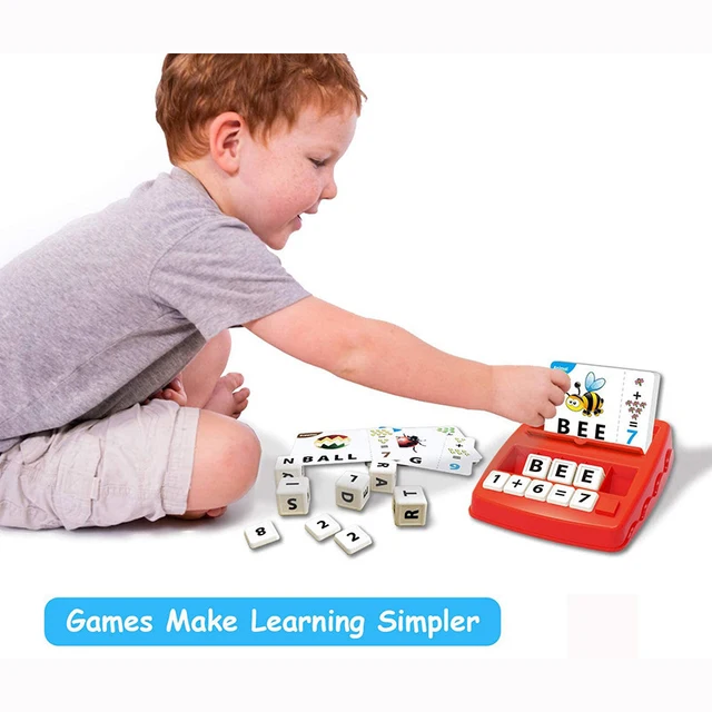 Children's educational toys supporting alphabet arithmetic games for boys girls 4-12 years old gift toys early education tools 4