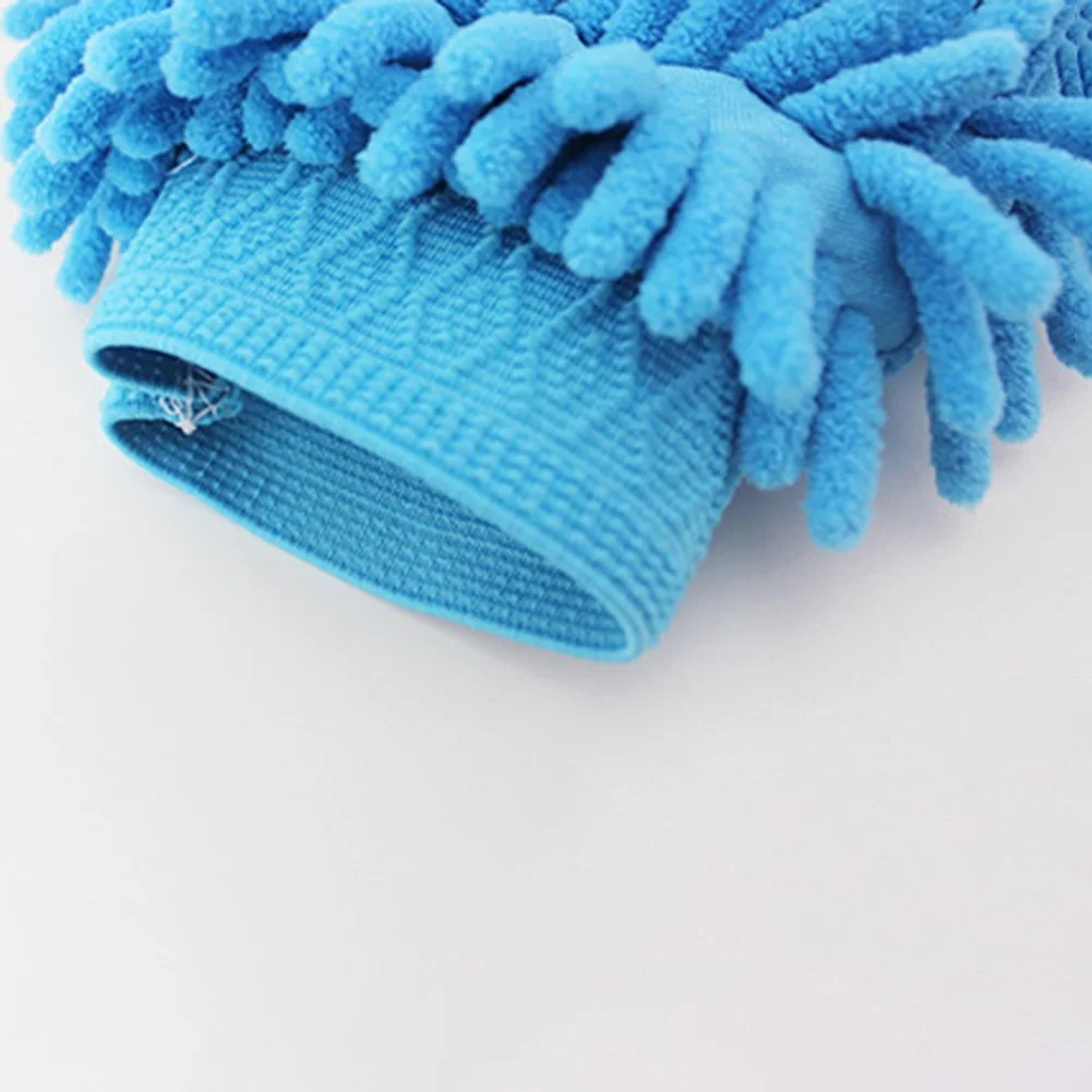 

Microfiber Thick Coral Fleece Car Cleaning Tool Cleaning Glove Double-sided Wipes ATVs Auto Car Cleaning Towel Dust Washer 1Pc