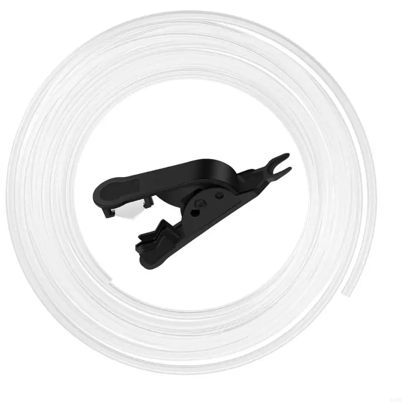 L41E 10 미터 PTFE 열 호스 내산성 재료 부드러운 필라멘트 공급