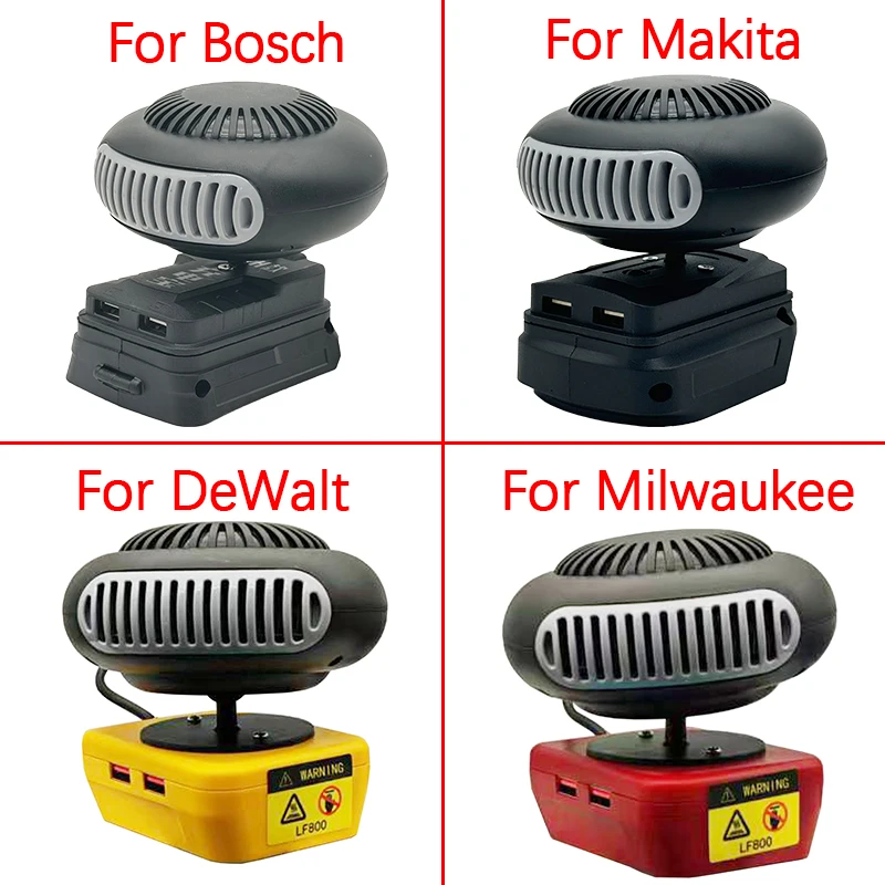 Portable Lithium Battery Hot & Cold Air Blower Fan Heater 1