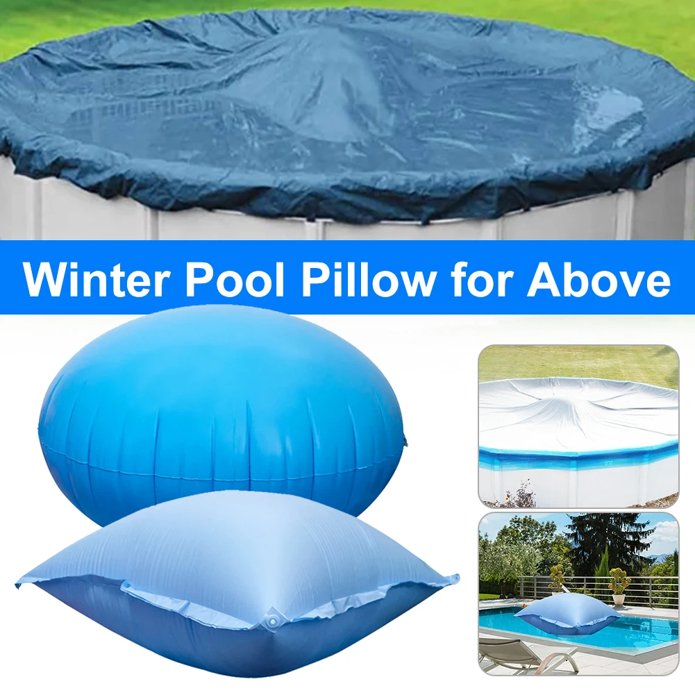 

Swimming Pool Air Pillow Square Round Cold-Resistant Air Cushion Winter Pool Ultra Airtight Inflatable Floating Protective Cove