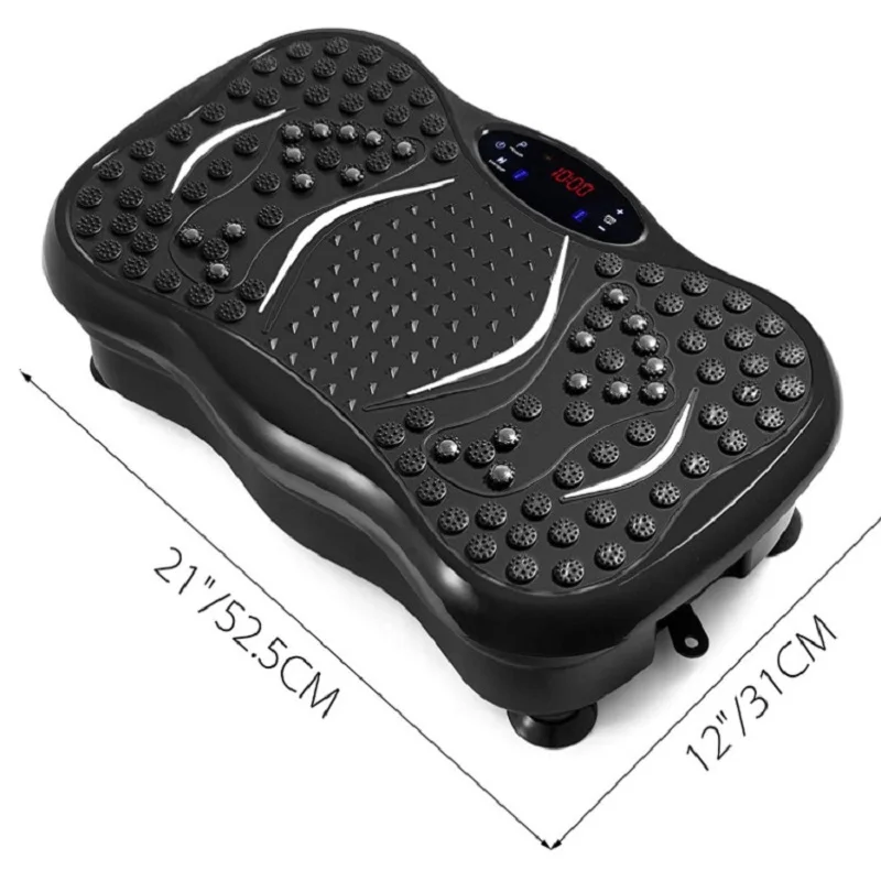 WolFAce Oscillating Vibrating Platform 350Lbs Bluetooth Player LCD Monitor USB Music Intelligent Watch Fitness Machine
