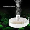 Round Aquarium Fish Tank Filter Transparent Biochemical Sponge Filter Aquarium Water biological Filter Submersible Water Pump 6