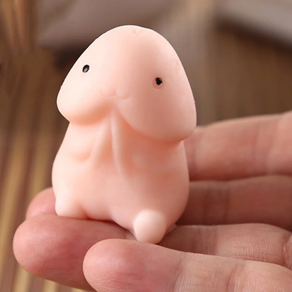 Squishy Penis Shape Toy Slow Rising Stress Relief Toys Slow Rebound Pu Decompression Relax Pressure Toys Interesting Gifts