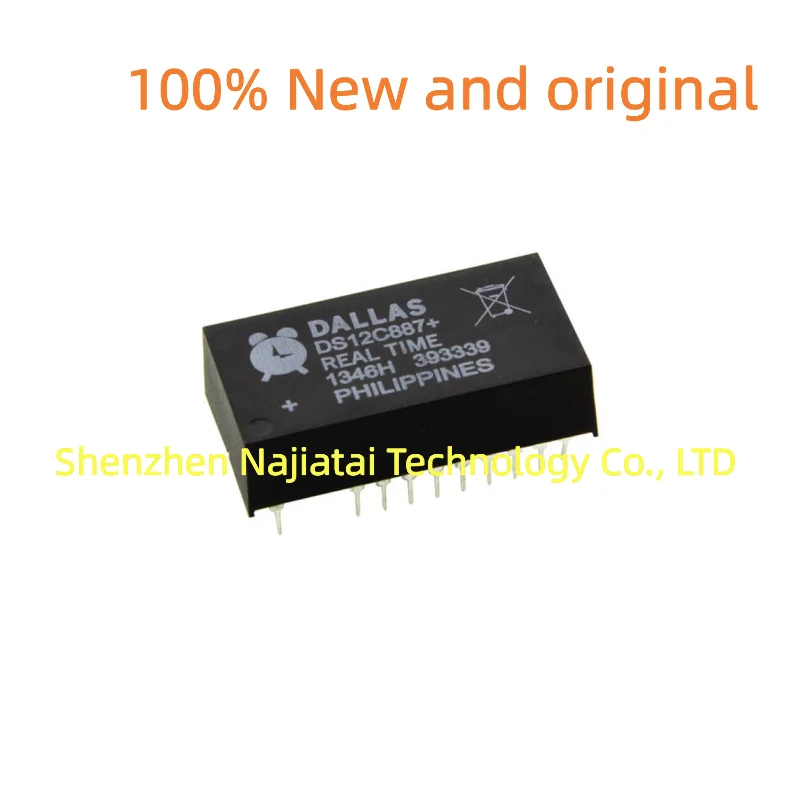 1PCS/LOT New Original DS12C887 DS12887 DS12887A DS12C887A IC Chip