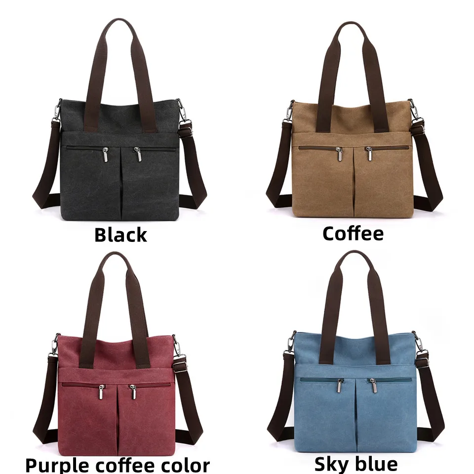 Fashion Canvas Women Shoulder Bag Women Messenger Crossbody Bag Female Tote Shoulder Bag Crossbody Bags