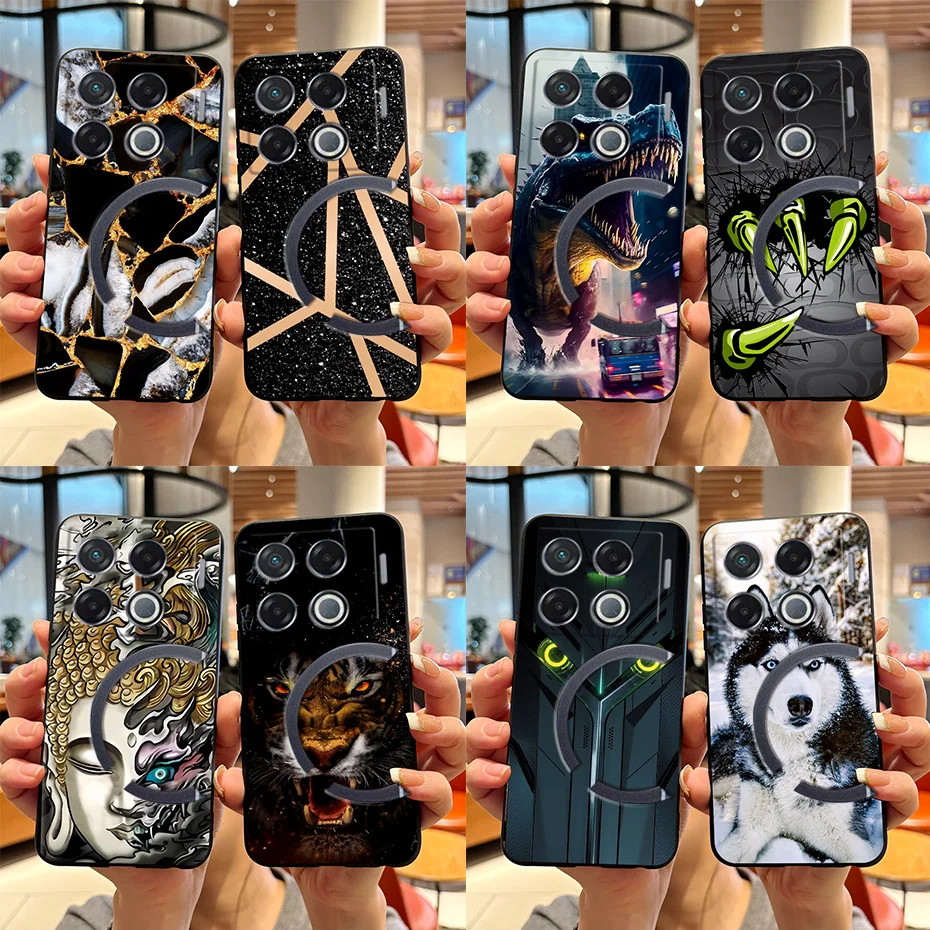 Fashion Marble Silicone Soft TPU Back Cover - Protective