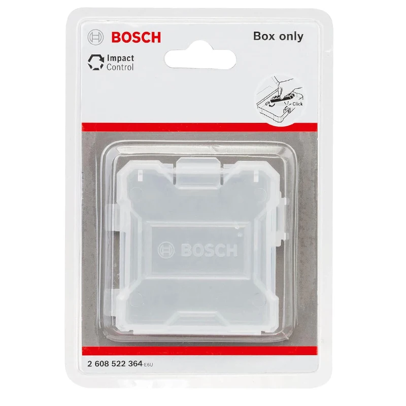 BOSCH 2608522364 도구 상자 투명 고경도 소형 체중계 플라스틱 스크루 드라이버 도구 부품 보관함