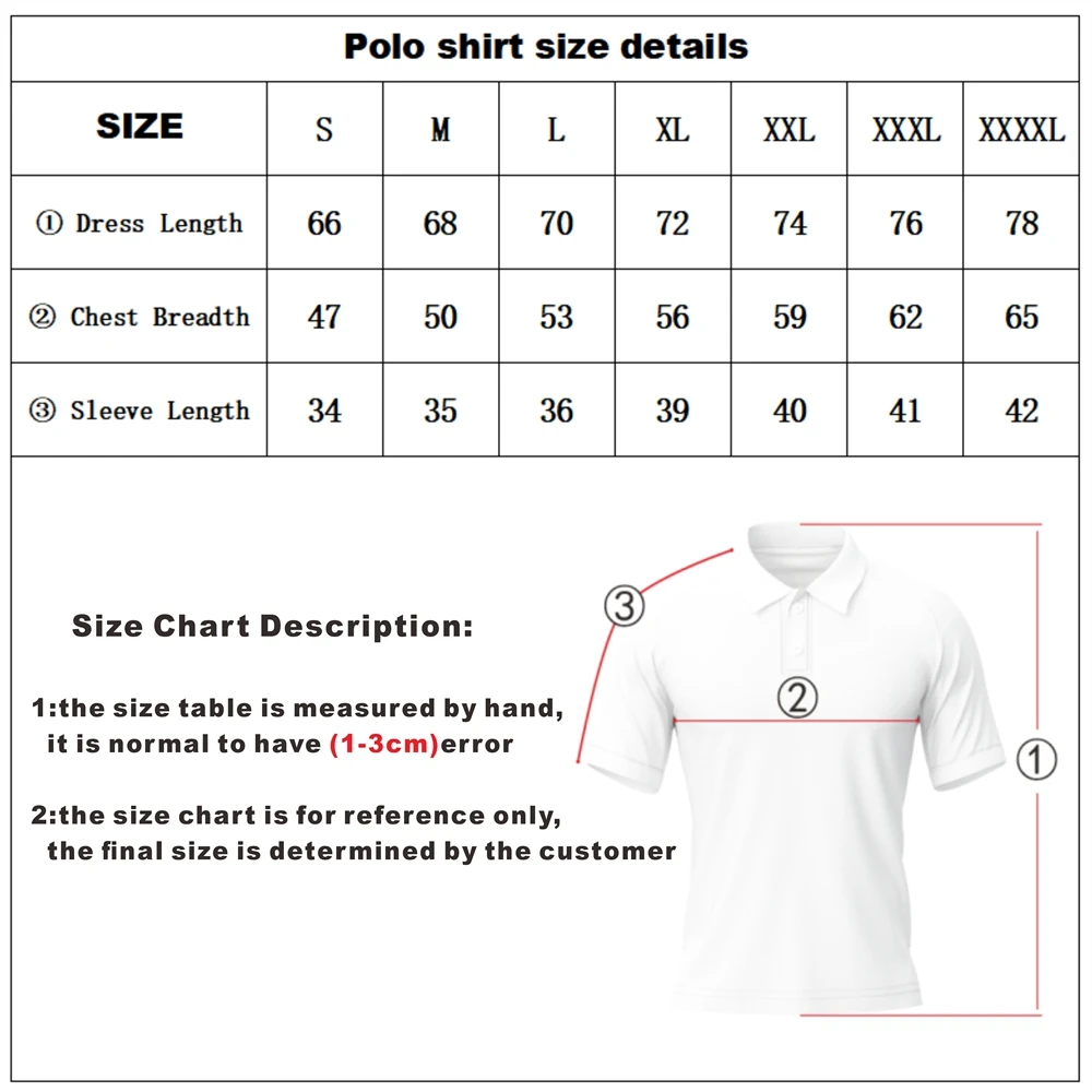 Men Golf Shirt Polo Lapel Fashion Golf Apparel Short Sleeves Sports Buttons Casual T-shirt Quick Dry Breathable Printing Clothes