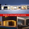 220V COB LED Strip Light with Switch EU Power Plug 2Pin Wire 240LED/M IP67 Waterproof Bright Flexible Adhesive Tape LED Lighting 6