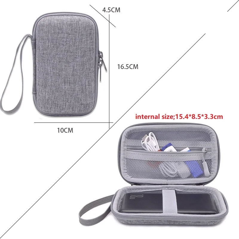 Compact and Durable Portable Hard Drive Carrying Case