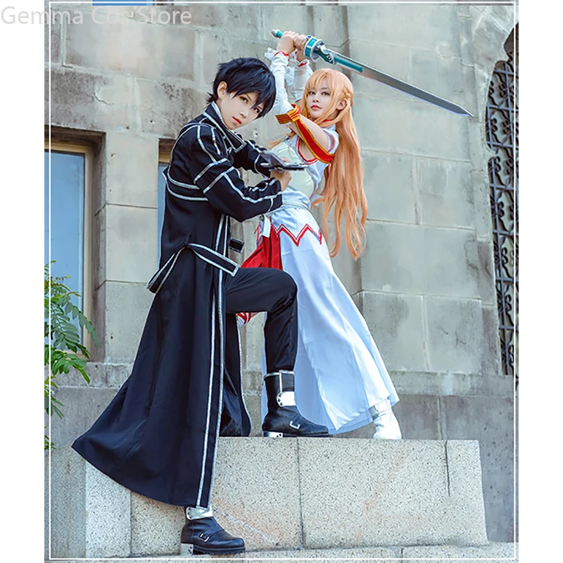 

Sword Art Online Cosplay Costume Asuna Yuuki Full Set Women Cosplay Costumes