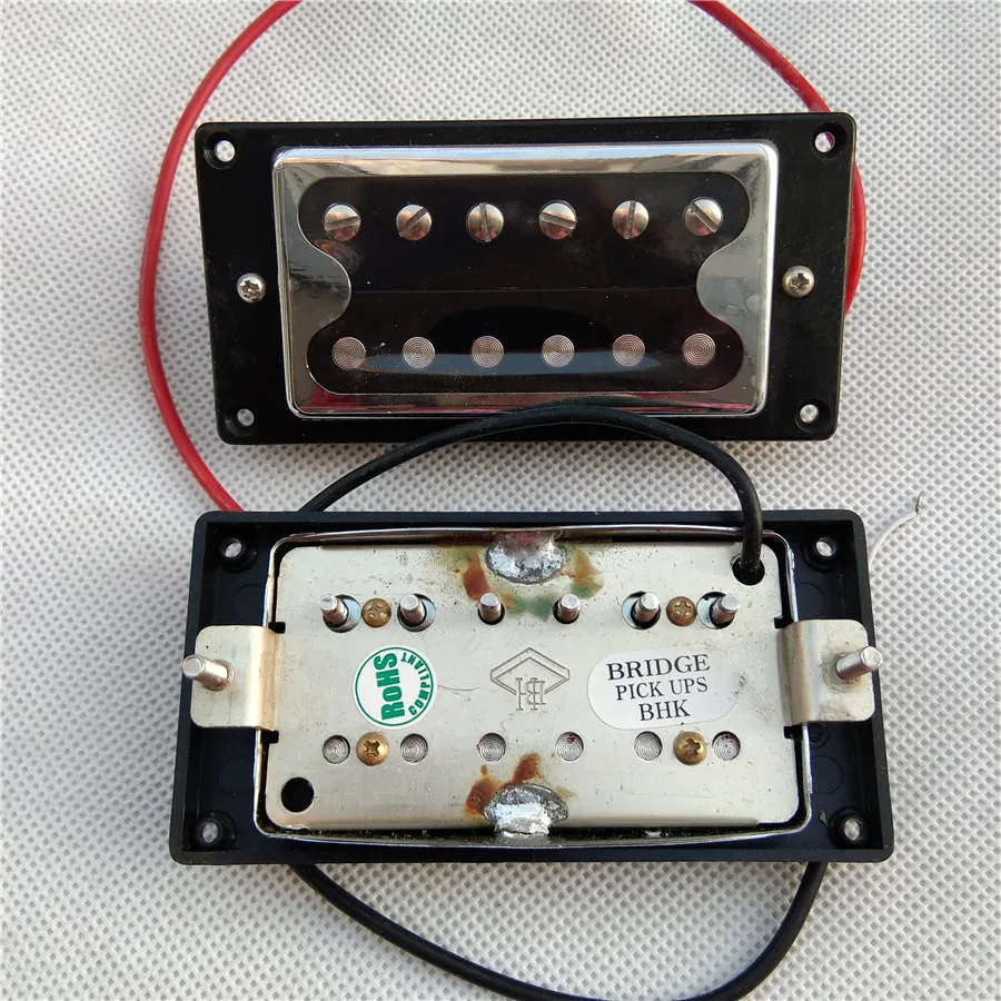 Korean Electric Guitar Semi Closed Pickups,Bridge and Neck Double Coil Pickup, BJH-150