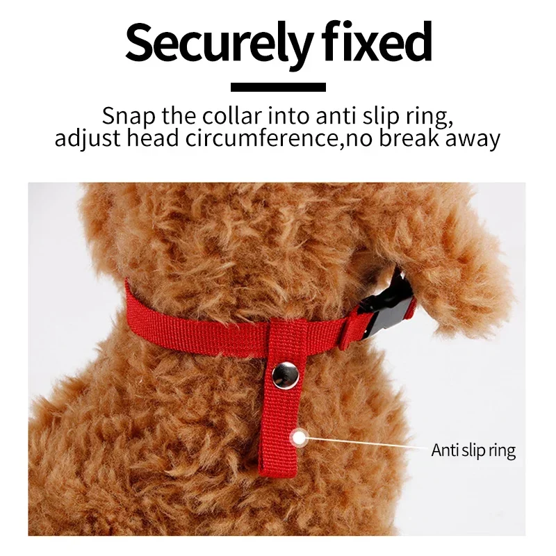 Adjusting Straps Mask for Small Dogs Soft Nylon Dog Muzzle Adjustable Anti-biting Breathable Stop Barking Mouth Cover Dog Supply dog muzzle