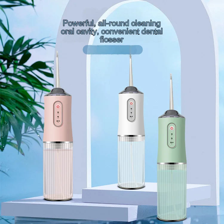 

USB-ирригатор для полости рта, 4 насадки, 220 мл