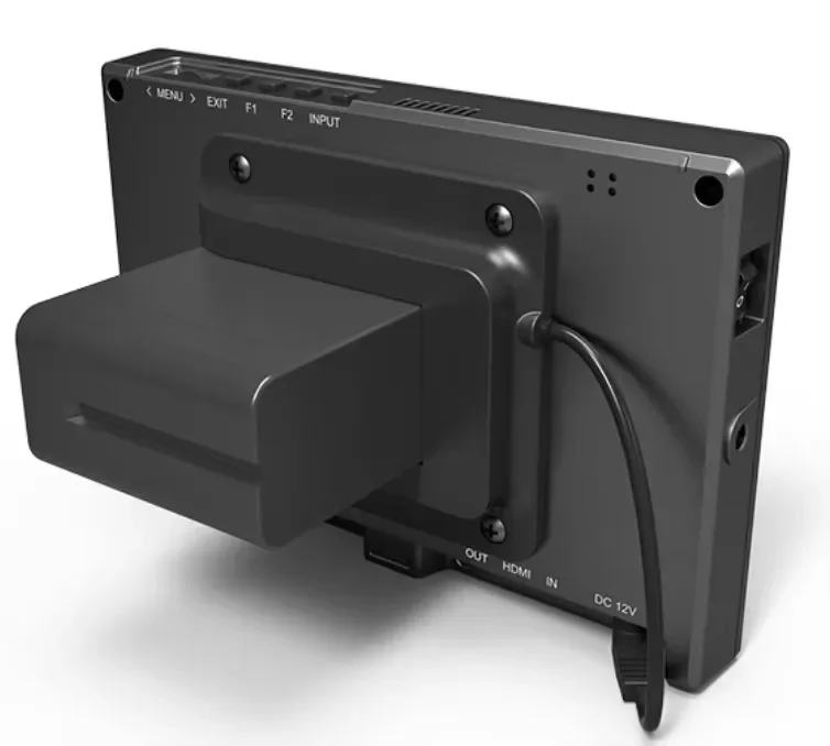 LILLIPUT FS7 7 Inch Full HD Monitor 4K HDMI-Compatible 3G-SDI Camera-Top Monitor for Camcorder&DSLR for Photos&Movies Production