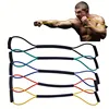 Boxing Training Rope Adjustable Speed Resistance Cord for Punching Kicking Drills Home Gym Fitness Equipment with Elastic Belt 3