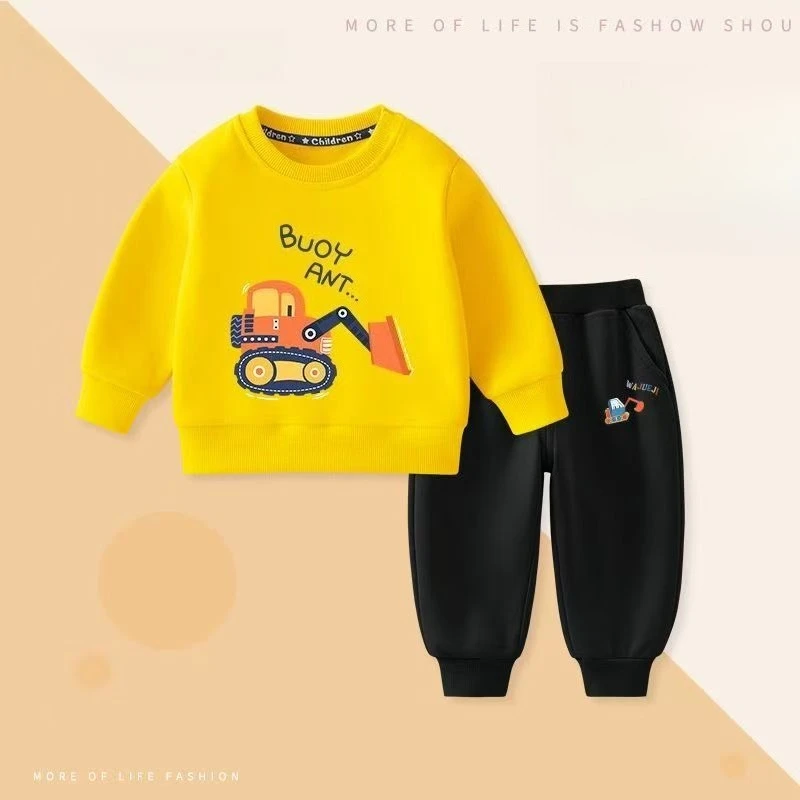 طفلة الملابس مجموعة الخريف طفل مطبوعة بلوزات البلوز بلوزات وسراويل 2 قطع دعوى الأطفال الفتيان أزياء رياضية وتتسابق