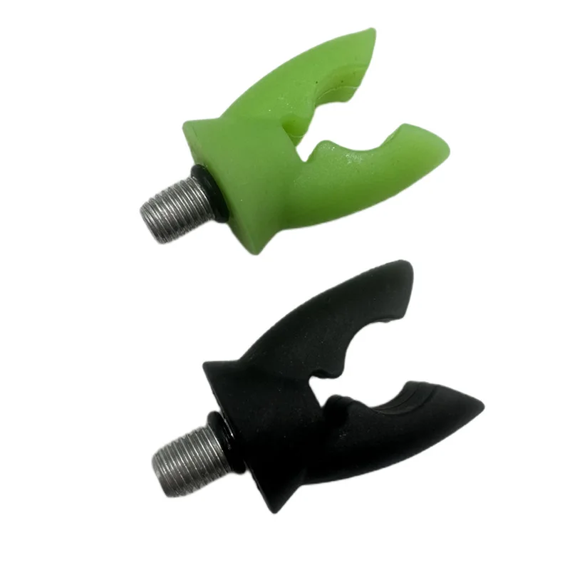 1PC Carp Fishing Rod Rest Head Rubber Gripper for Fishing Alarm and Buzz Bar fishing rod rest