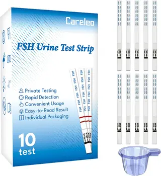 Pelvifine FSH Menopause Test: 10 FSH Test Strips - Understand Your Ovarian Reserve and Optimize Conception Timing at Home 1