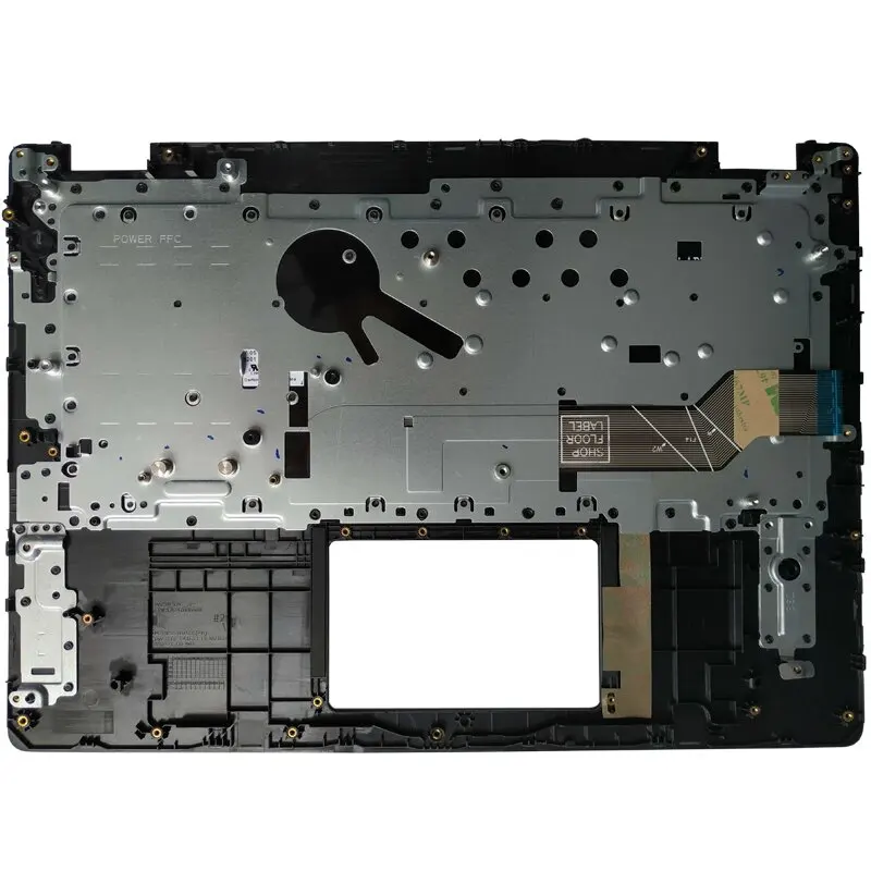 Brasil Eua Russo Espanhol Teclado para Dell Latitude 3490 E3490 com Palmrest Capa Superior Case Novo - Imagem 4