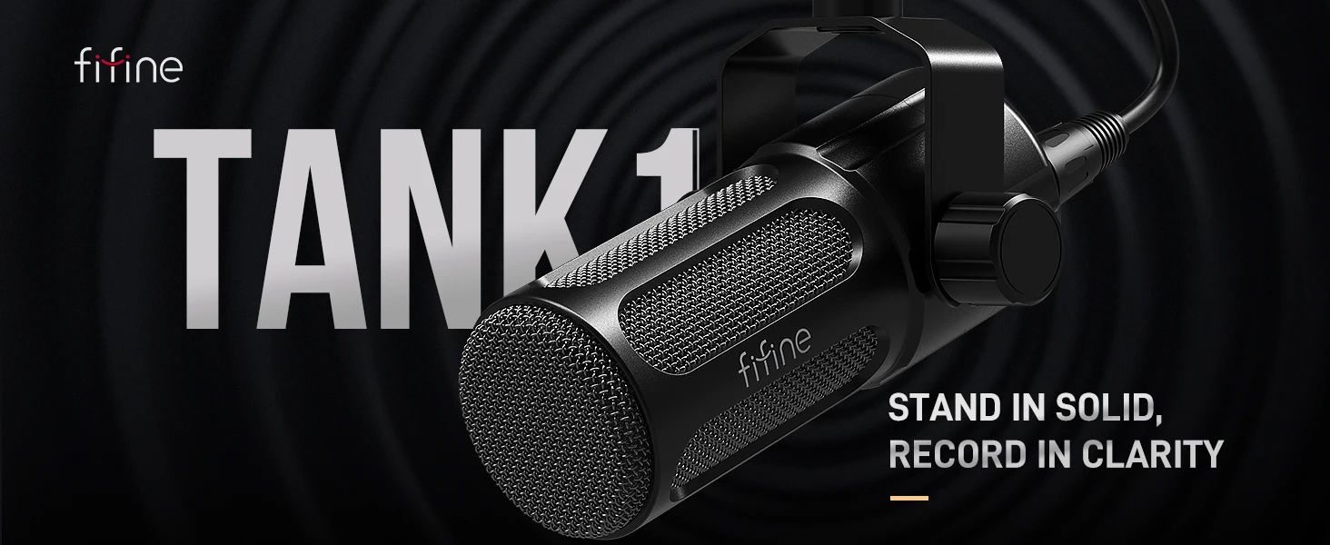 FIFINE Dynamic Podcast Microphone