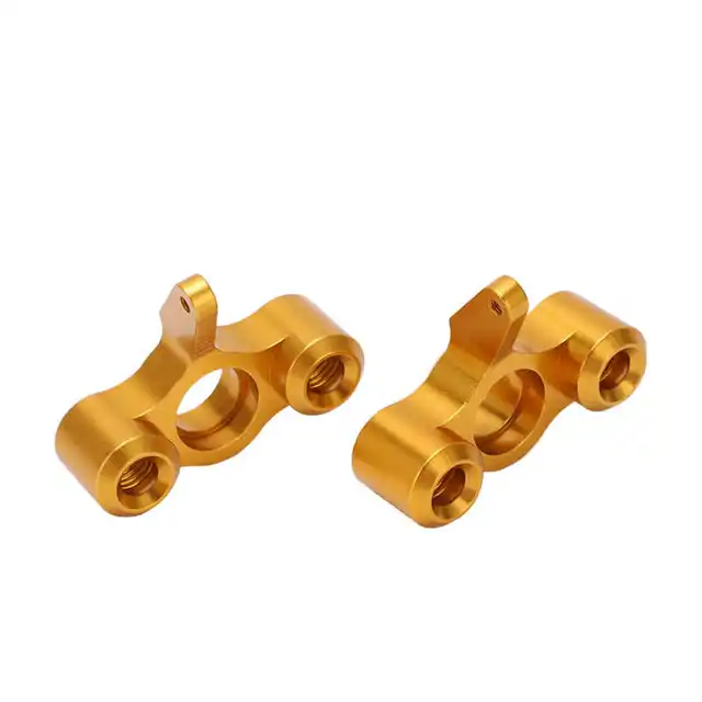 RC Car Steering Block Aluminum Alloy Steering Knuckles Hub Carrier Replacement Part for JLB 1/10 Truck Series 6