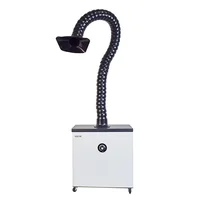 Range Hood one arm Smoking purifier smoke filter filtering for  laser machine portable Welding  Smoke Fume Extractor 1