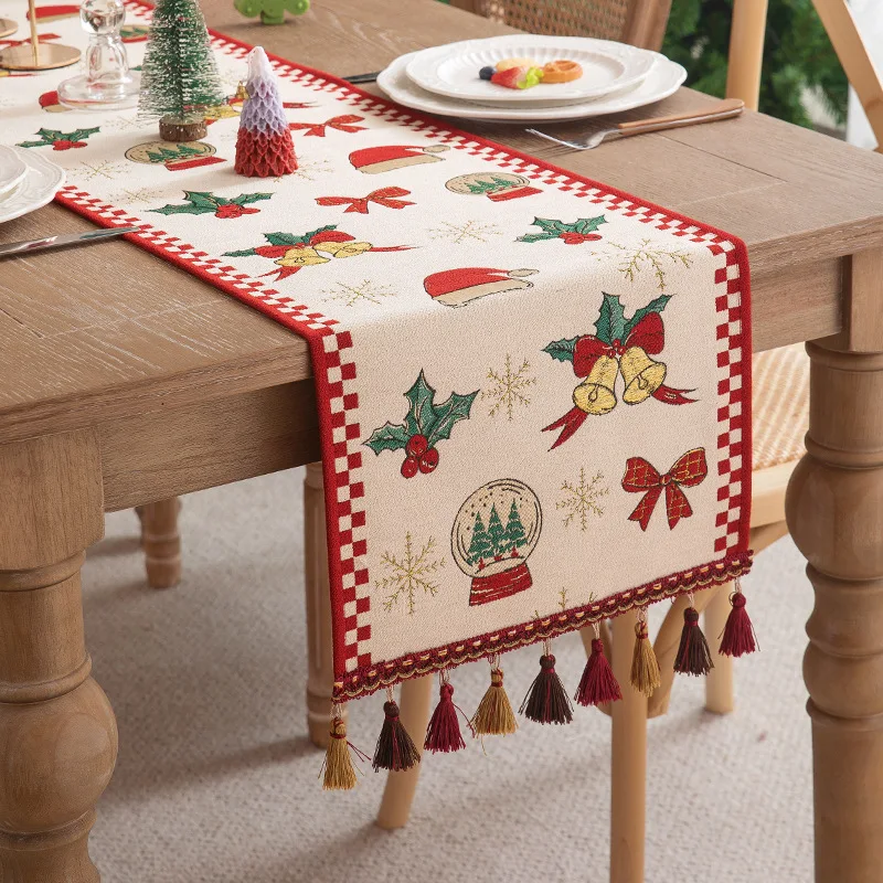Christmas Retro Table Flag 2