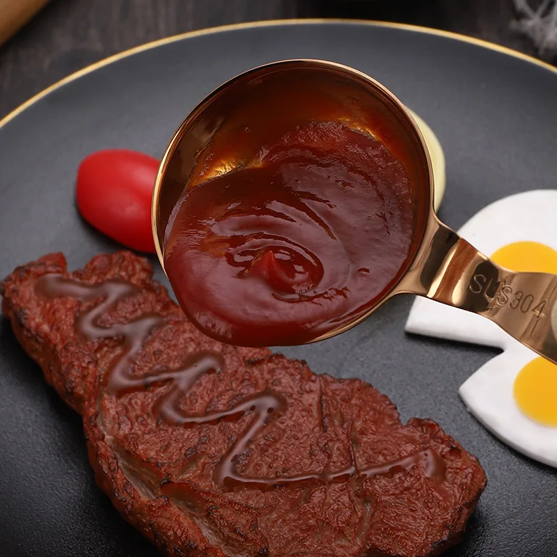 2-piece setStainless Steel Chopstick Holder With Sauce Bowl Table Decoration Chopsticks Fork Spoon Holder Shelf