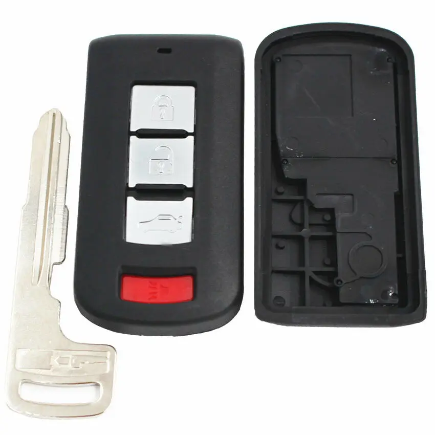 Ecusells Replacement Remote Car Key Shell 2/3/2+1/4 Button For Mitsubishi Outlander Lancer Eclipse Galant