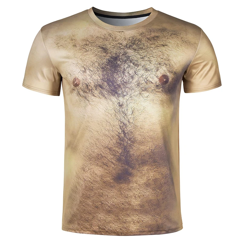 3D Fake Abs Chest Printed T Shirt Gym Clothing Men Summer Streetwear T-Shirt Tops Harajuku Fashion Sport Short Sleeve Tee Shirts