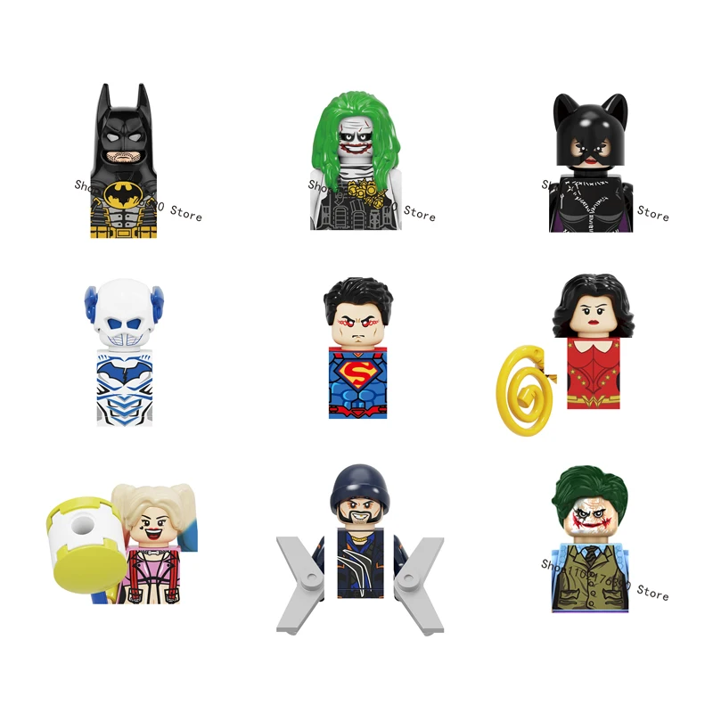 

Batman Building Blocks Harley Quinn Joker Bricks Toys Catwoman Assemble Action Figures Superman Dolls Kids Christmas Gift