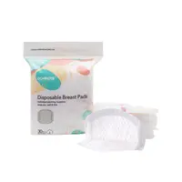 30pcs/Bag Disposable Nipple Pads Breathable Anti-overflow Breast Pad Ultra thin breast patch For Breastfeeding Mother 2