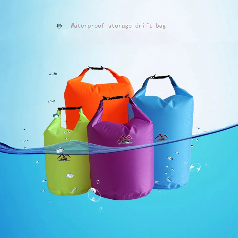 5L 10L 20L 40L Waterproof Dry Bag Sack for Camping Drift Trekking Swimming Rafting Kayak River Trekking Fishing Outdoor Waterbag