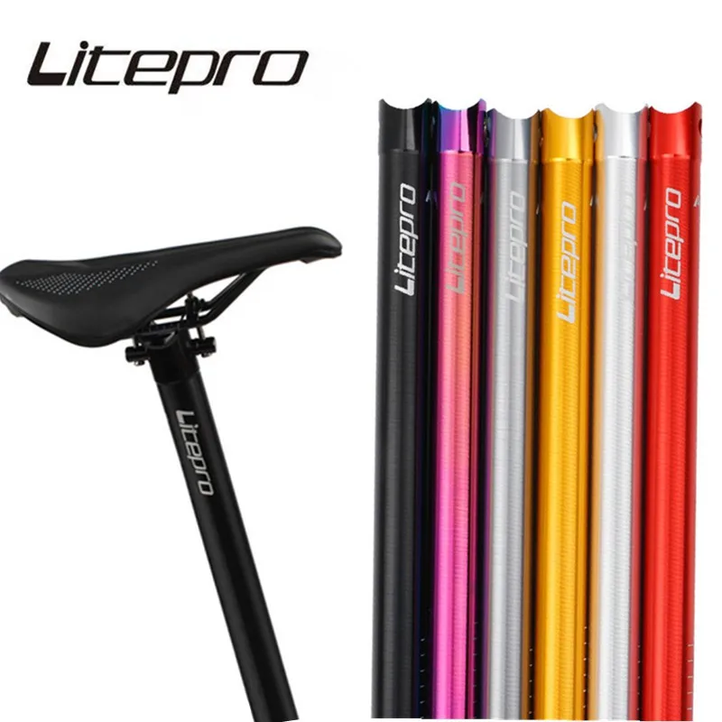LiteproA61FoldingBikeSeatTubeAluminumAlloySeatPost318339