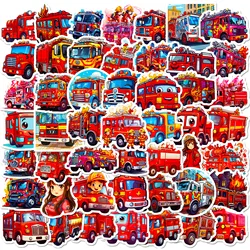 Firefighter - Themed Sticker Set for Creative DIY Projects (25pcs random)
