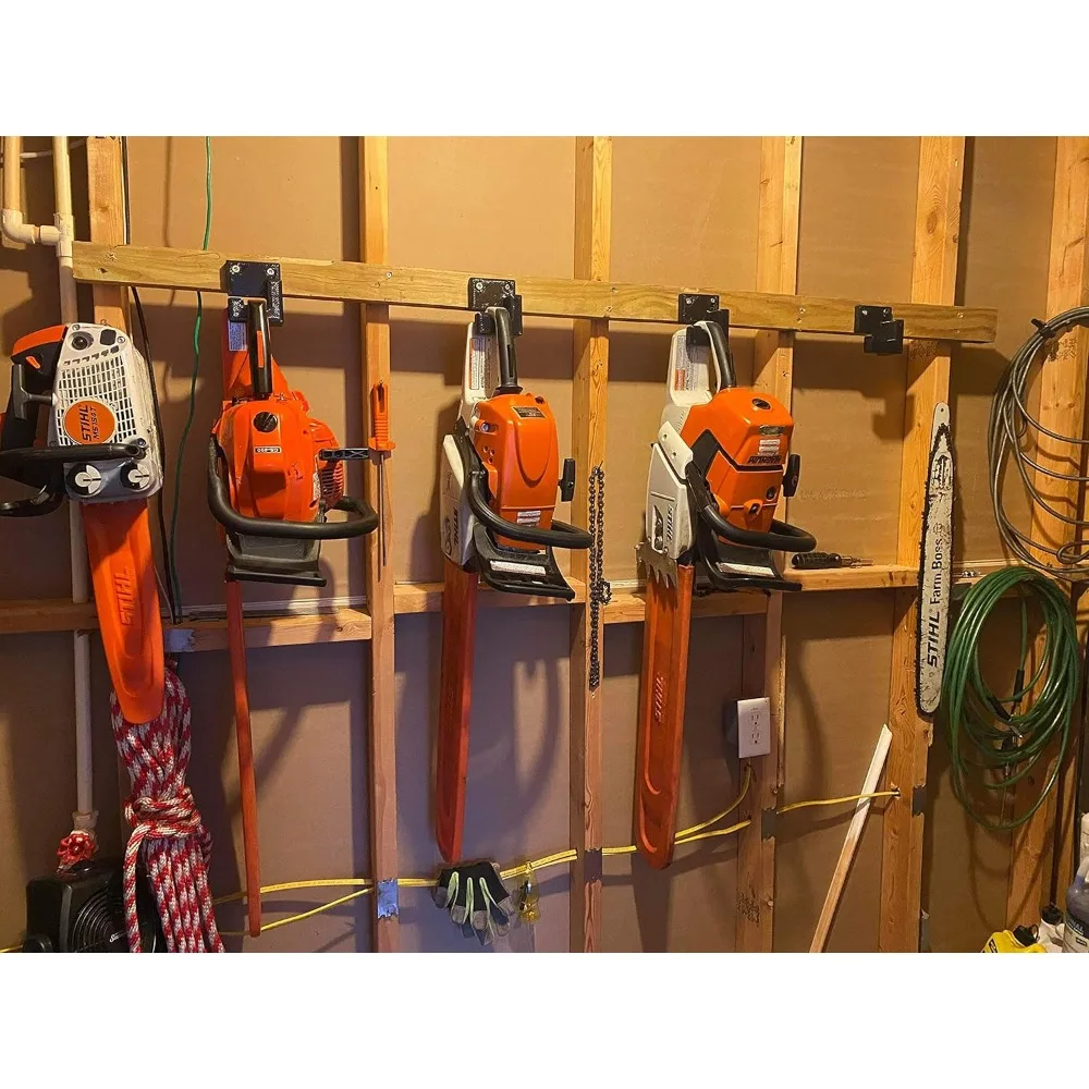 Electric Saw Wall Installation Bracket Hook Low Profile Chainsaw Wall Hanger saw wall hanger