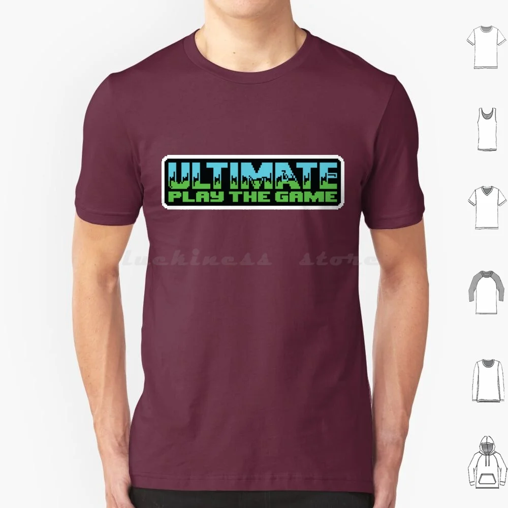 Ultimate-Play The Game T Shirt Big Size 100% Cotton 80s