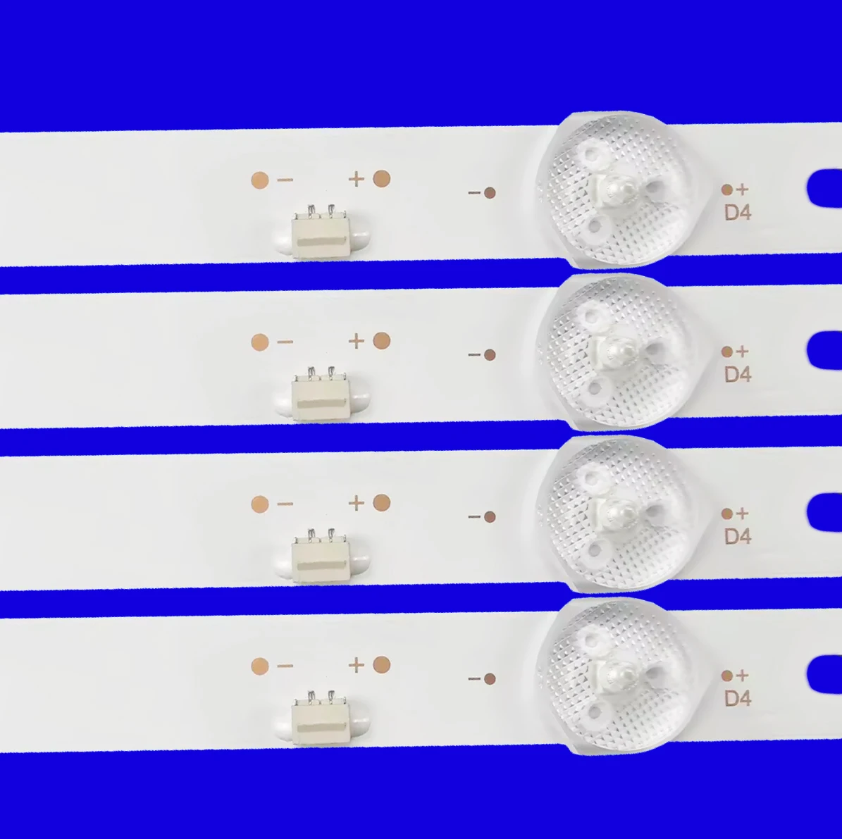 4pcs LED Backlight Strips For Vityas 50LU1204 Novex NWX-50U169TSY NWX-50U169TSYS HTY-50U11S-VD MS-L3640 V2 JS-JP50A71101ER.909L