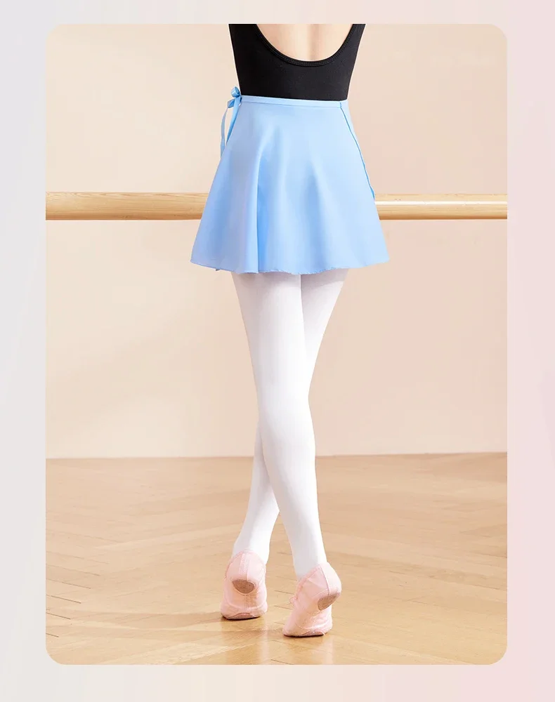 Neue Mädchen Ballett Röcke Spitze-up Chiffon Röcke Tanz Röcke Kinder Einteilige Röcke Chilldren Ballett Praxis Tanzen Röcke – Detail 10