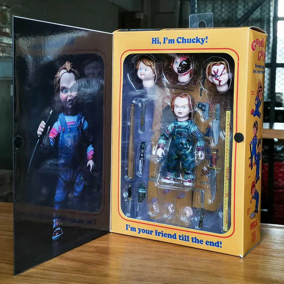 Neca Good Boys Chucky Children'S Play Spaventoso Sposa Di Chucky Action Figure In Pvc Modello Da Collezione Bambola Horror Giocattolo