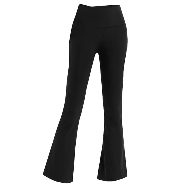 Dark Grey Solid Flare Leg Women's Sports Pants