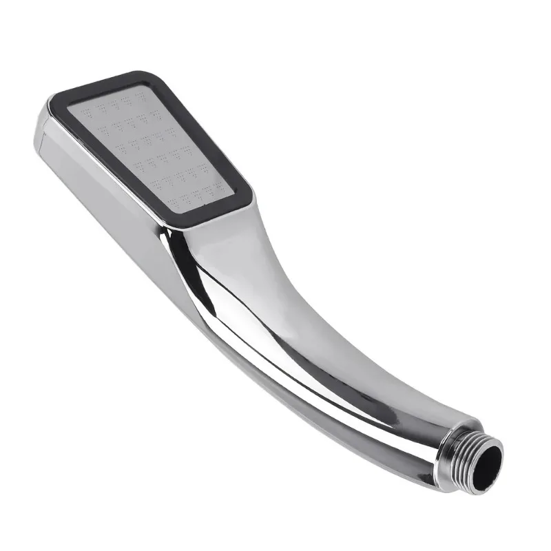 300-Hole High Pressure Square Shower Head - Chrome Rainfall Nozzle with Water Saving Design & Easy Clean Feature for Bathroom