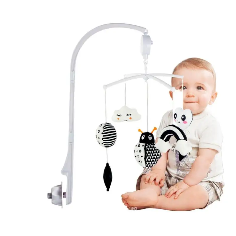 

Musical Baby Crib Mobile Nursery Decoration Hanging Mobile For Toddler Baby Rattles Crib Bed Bell Carousel For Cots Infant Toys