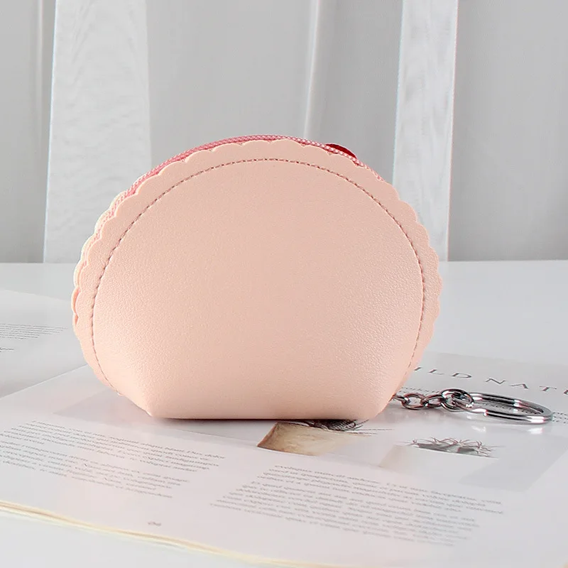 4-color roztomilá mini ženy devizy kabelky PU kůže malý wallets karta držák mateřské znaménko led krém devizy brašna dívčí na zip rýt